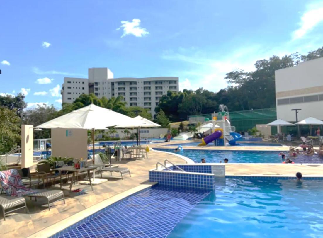 Park Veredas - Flat Completo, mobília de alto padrão - rio interditado temporariamente Rio Quente Exterior foto