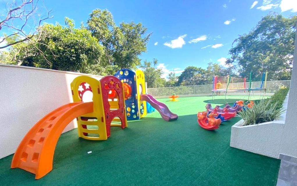 Park Veredas - Flat Completo, mobília de alto padrão - rio interditado temporariamente Rio Quente Exterior foto